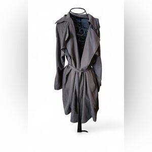 Women's Olive Trench Coat